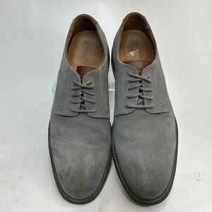 Vionic Graham Wingtip Oxford Gray Suede Comfort Dress Shoes Derby Size Mens 11.5